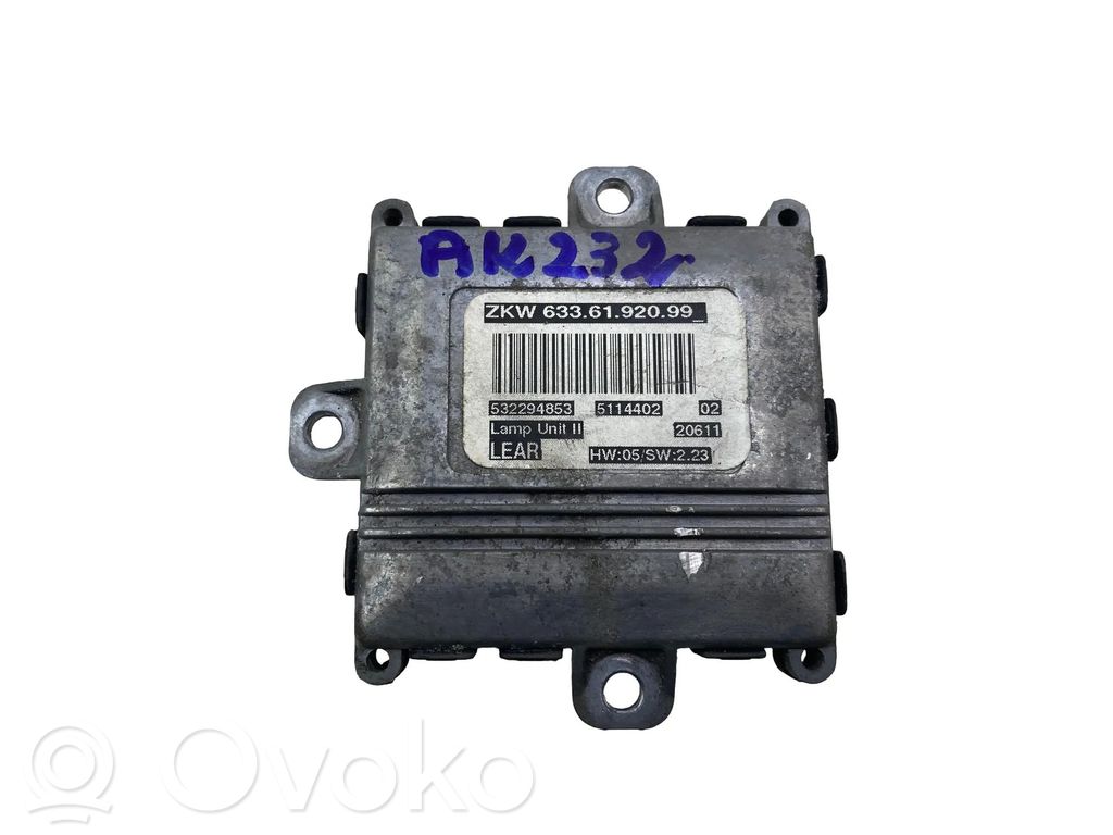 Steuergerät Xenon Scheinwerfer   6336192099