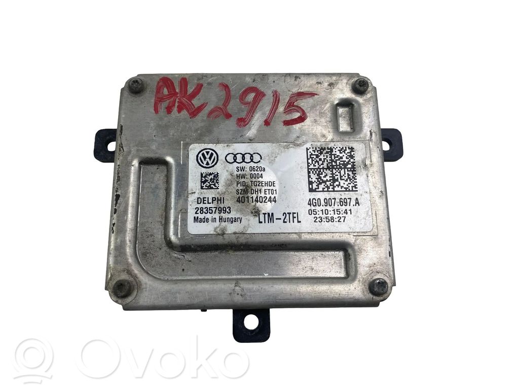 Volkswagen Golf VII Módulo de control de balasto LED 