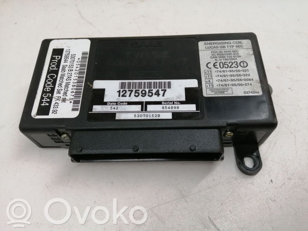 Saab 9-5 Comfort/convenience module 