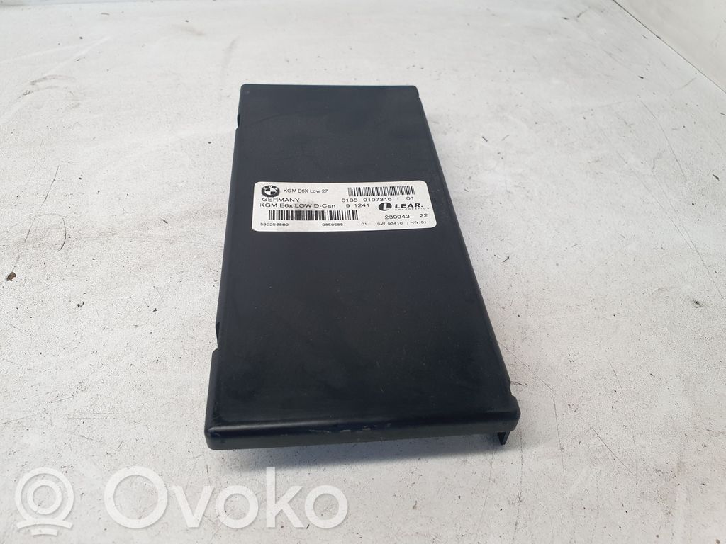 BMW 5 E60 E61 Kita salono detalė 