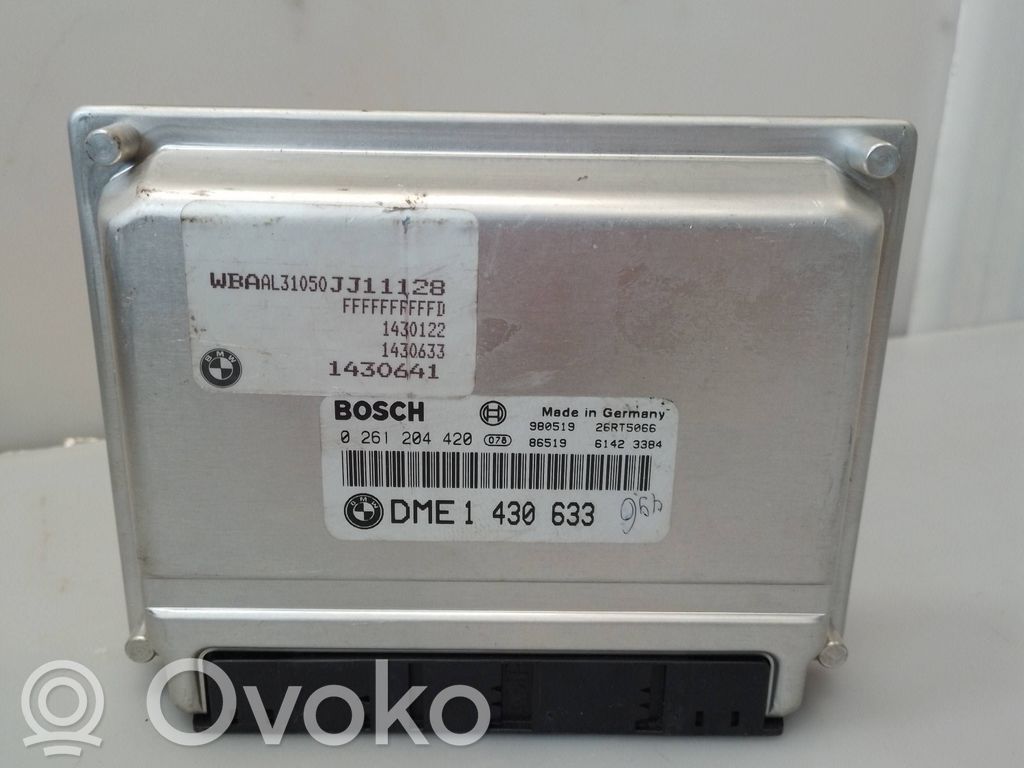BMW 3 E46 Dzinēja vadības bloks 