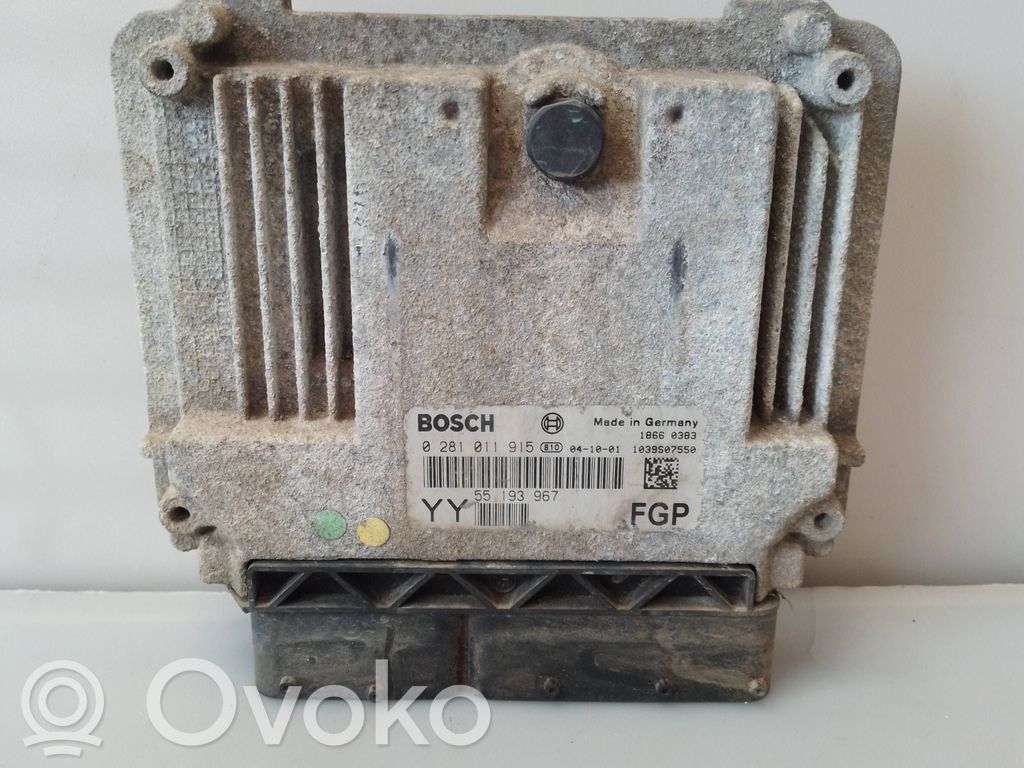 Opel Vectra C Sterownik / Moduł ECU 