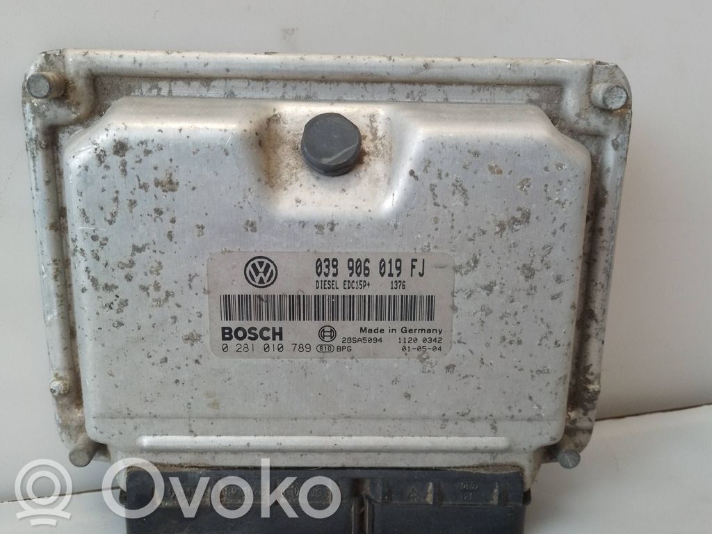 Skoda Octavia Mk1 (1U) Engine control unit/module 