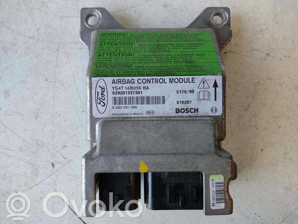 Unidad de control/módulo del Airbag   0285001396