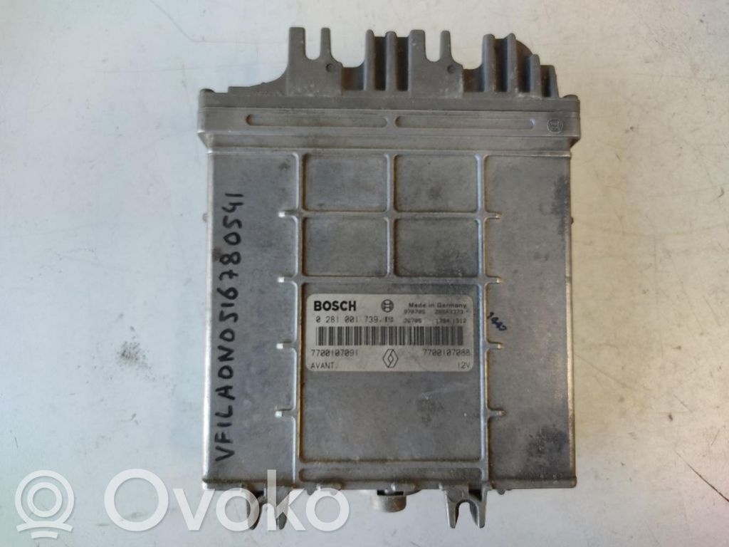Renault Megane II Engine control unit/module ECU 