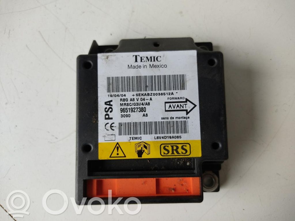 Citroen C3 Airbag control unit/module 