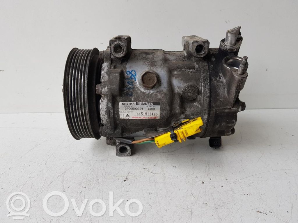 Citroen C4 Grand Picasso Kompresor / Sprężarka klimatyzacji A/C 