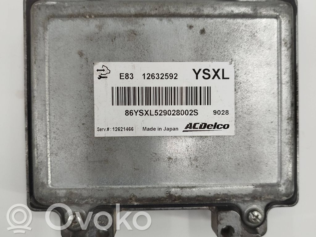 Opel Insignia A Engine control unit/module 