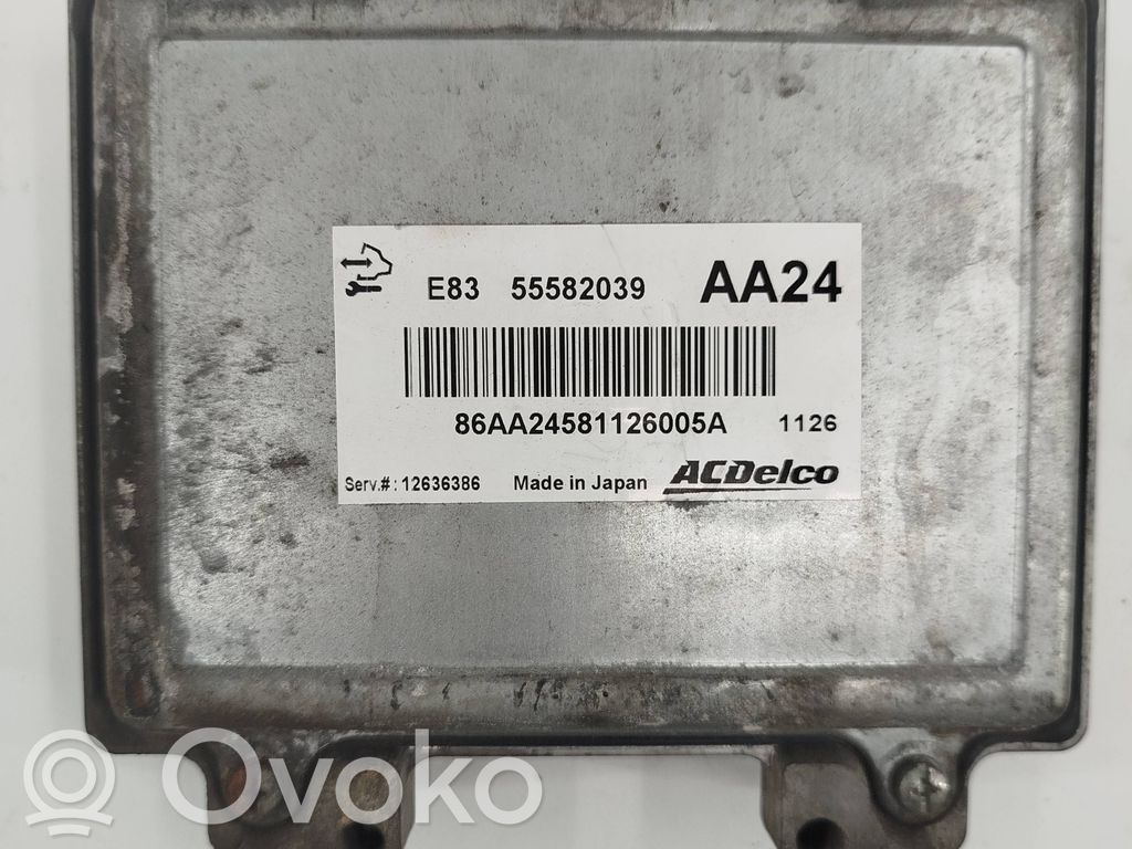 Engine control unit/module   55582039,12636386,86AA24581126005A