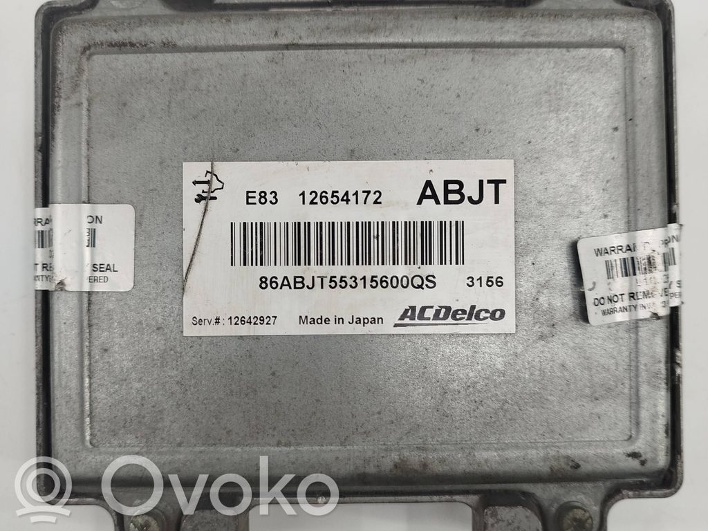 Engine control unit/module   12654172,12642927,86ABJT55315600QS