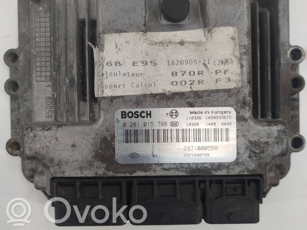 Renault Scenic III -  Grand scenic III Engine control unit/module 