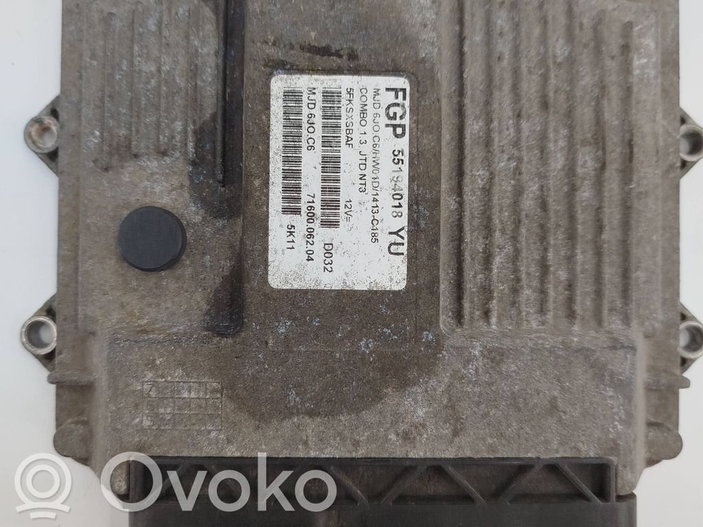 Opel Meriva A Engine control unit/module 
