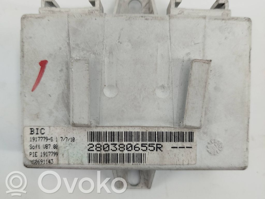 Renault Megane III GPS navigation control unit/module 