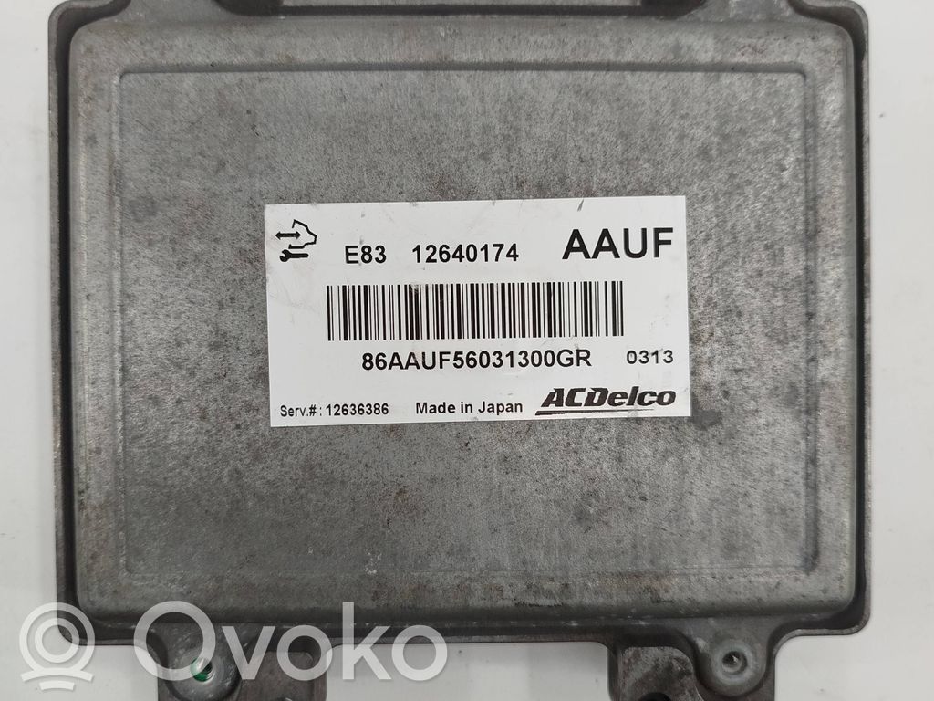 Opel Meriva B Engine control unit/module 