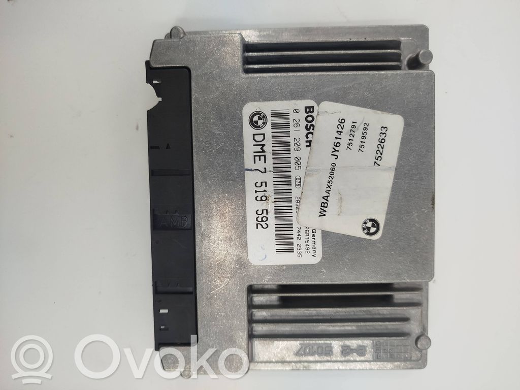 BMW 3 E92 E93 Engine control unit/module 
