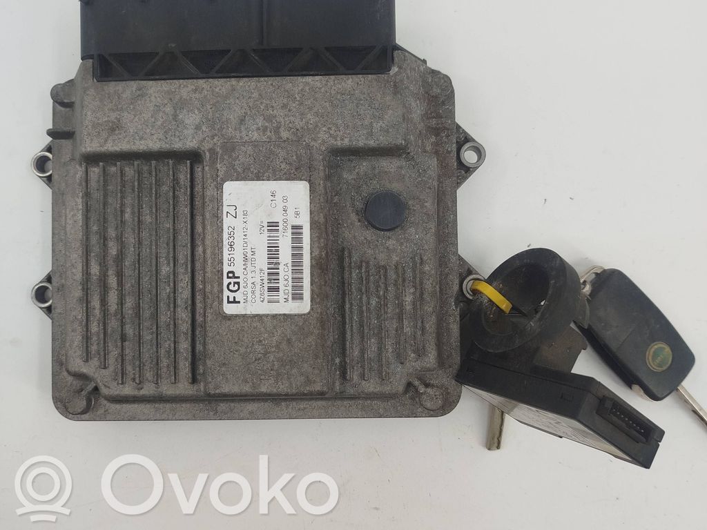 Engine control unit/module   55196352,4Z6SW412F,7160004903