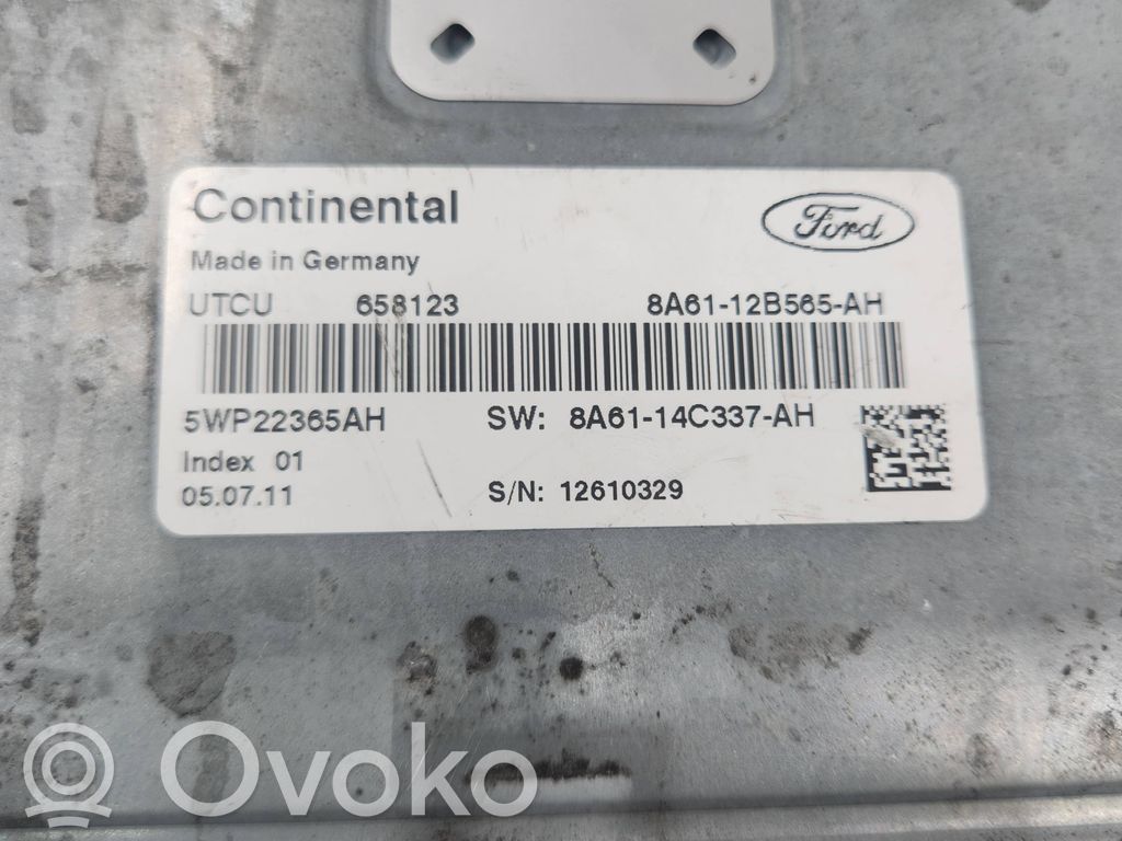 Engine control unit/module ECU   8A6112B565AH,00230308