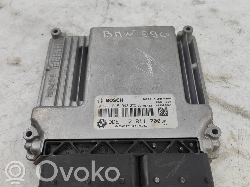 Engine control unit/module   0281015043,030230286,7811700
