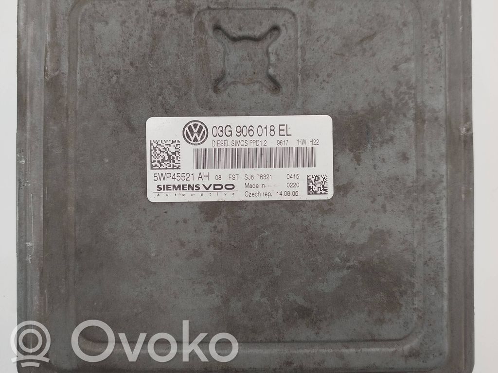 Skoda Octavia Mk2 (1Z) Engine control unit/module 