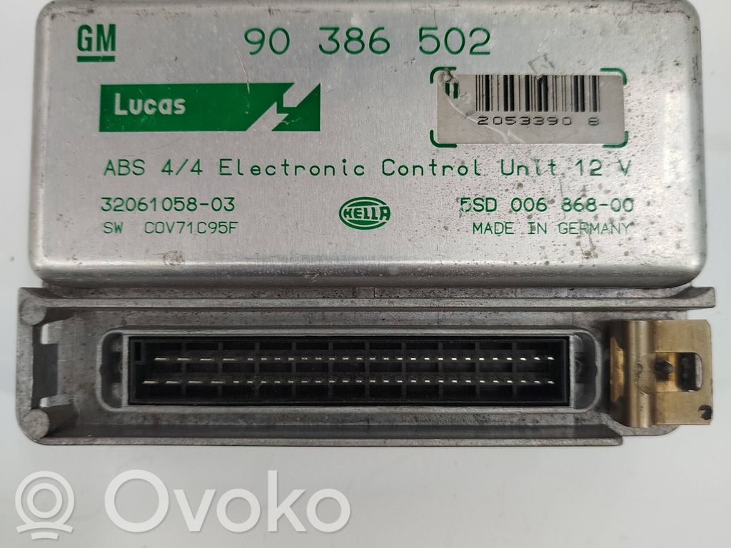 Opel Tigra A ABS control unit/module 