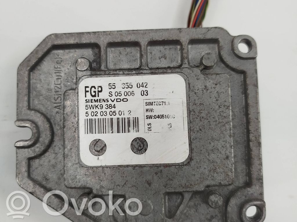 Opel Tigra B Engine control unit/module 
