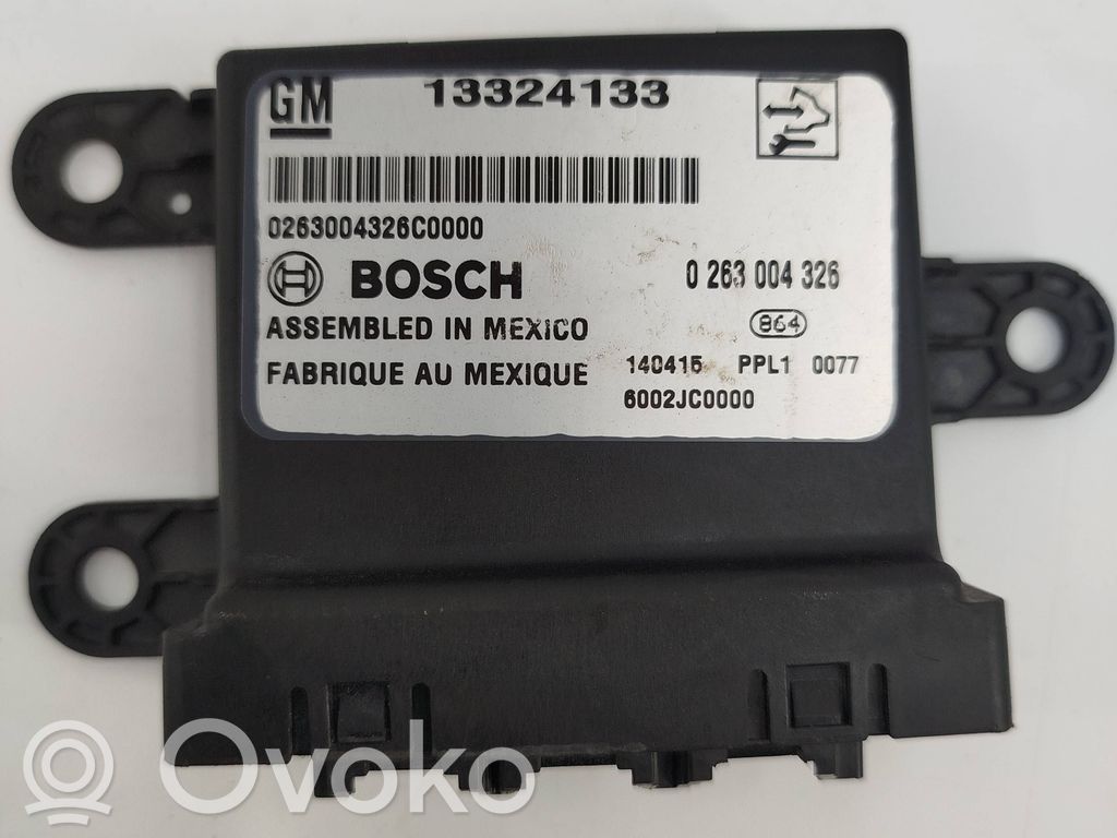 Opel Zafira B Parking PDC control unit/module 