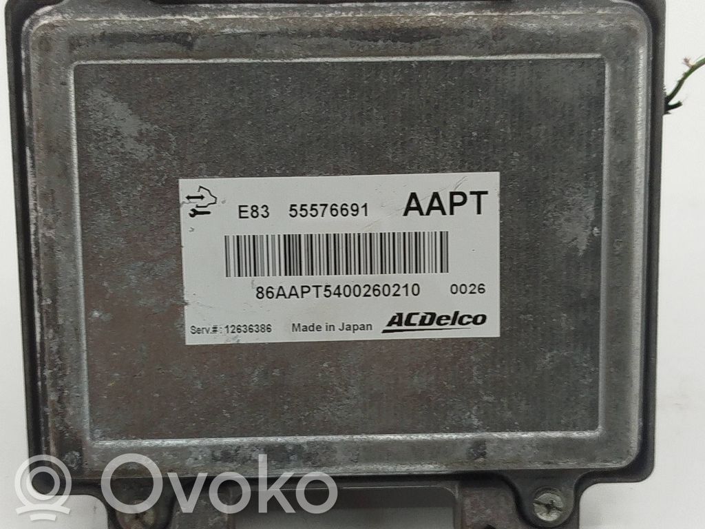 Opel Astra J Engine control unit/module 