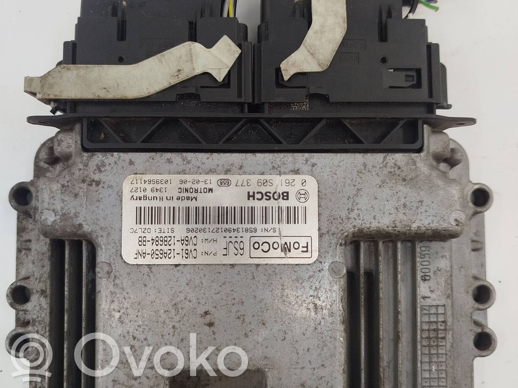 Engine control unit/module   CV6112A650ANF,CV6A12B684BB,0261S09377