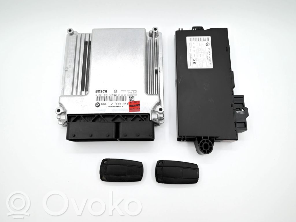 BMW 5 E60 E61 Engine ECU kit and lock set 