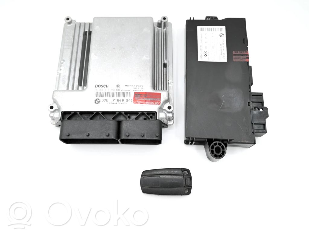 BMW 5 E60 E61 Engine ECU kit and lock set 