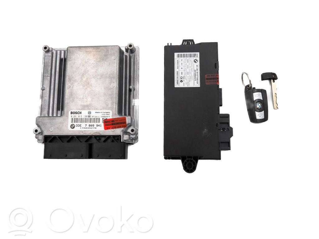 BMW 5 E60 E61 Engine ECU kit and lock set 