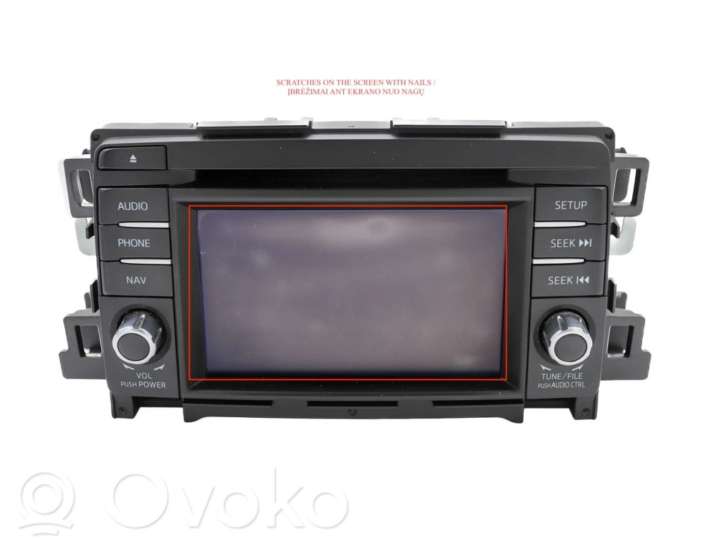 Mazda CX-5 Radio / CD/DVD atskaņotājs / navigācija 