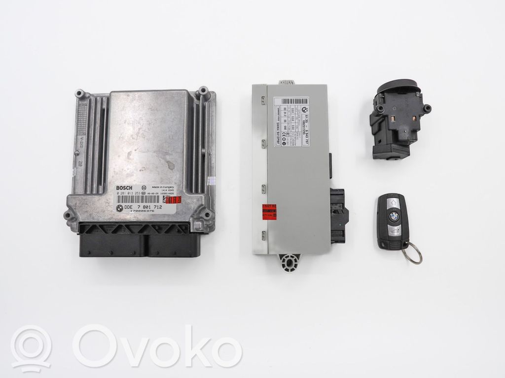 BMW 5 E60 E61 Engine ECU kit and lock set 