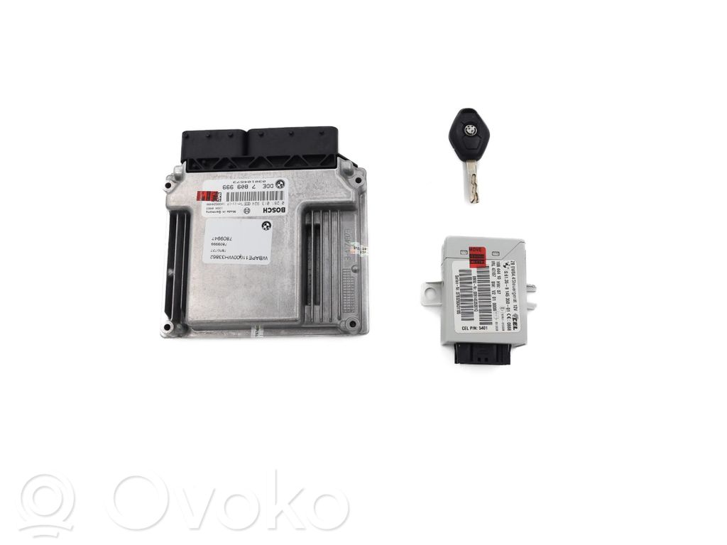 BMW X3 E83 Engine ECU kit and lock set 