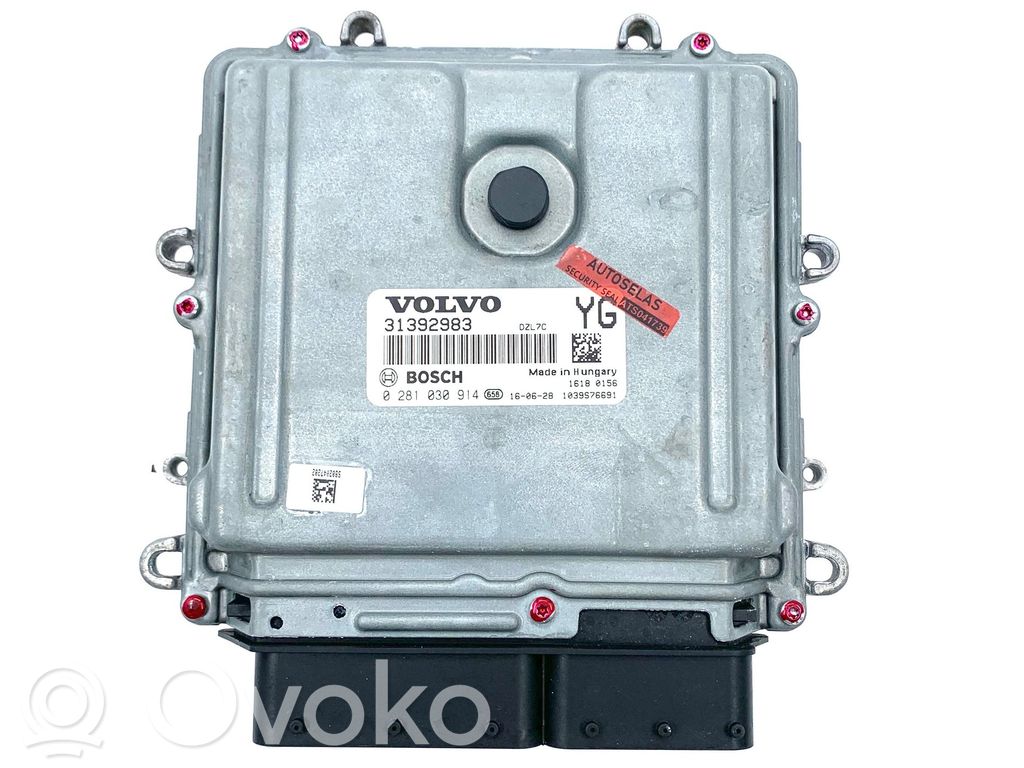 Volvo V60 Variklio valdymo blokas 