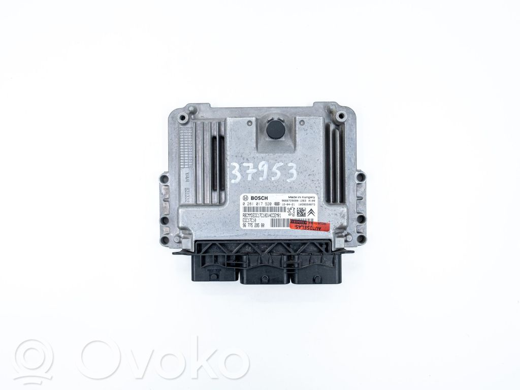 Engine control unit/module   9677529580,0281017920,9666729680