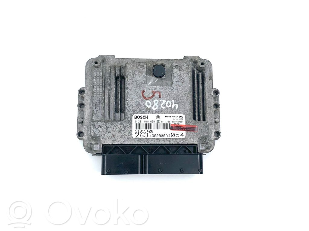 Fiat Doblo Engine control unit/module 
