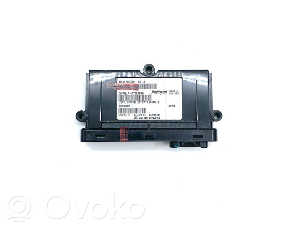 Tailgate/trunk control unit/module   100751100A,10036649,A0752G01G,100751100A