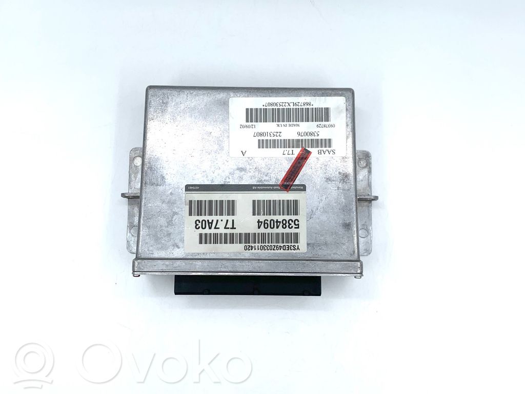 Engine control unit/module   5384094,5380076,225310807