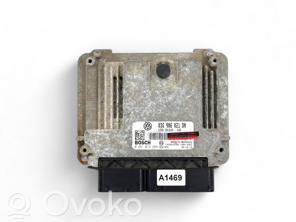 Skoda Octavia Mk2 (1Z) Engine control unit/module 
