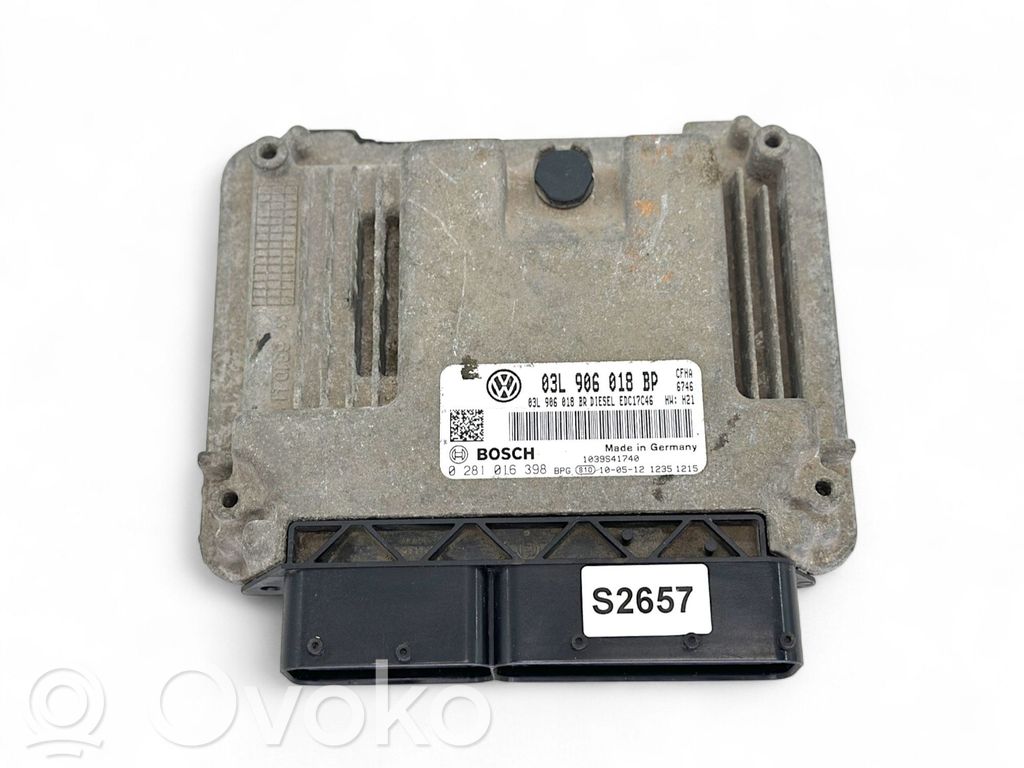 Skoda Yeti (5L) Engine control unit/module 