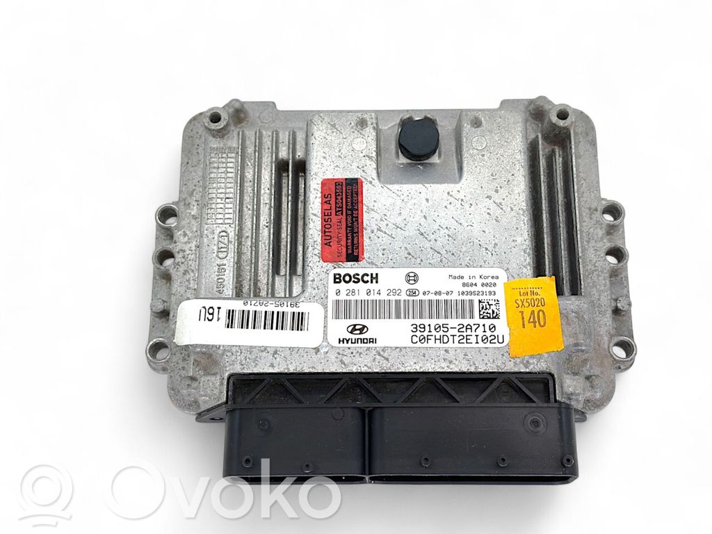 Engine control unit/module   391052A710,391052A710,0281014292