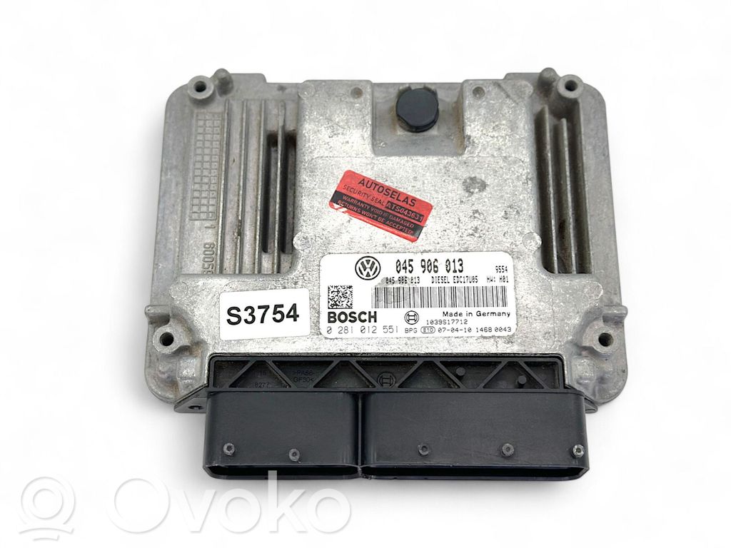 Volkswagen Polo IV 9N3 Engine control unit/module 