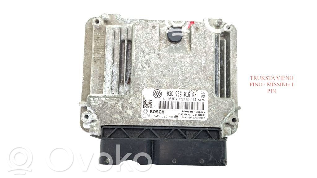 Engine control unit/module   03C906016AH,03C907309A,0261S05805