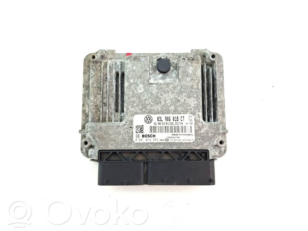 Skoda Superb B6 (3T) Engine control unit/module 