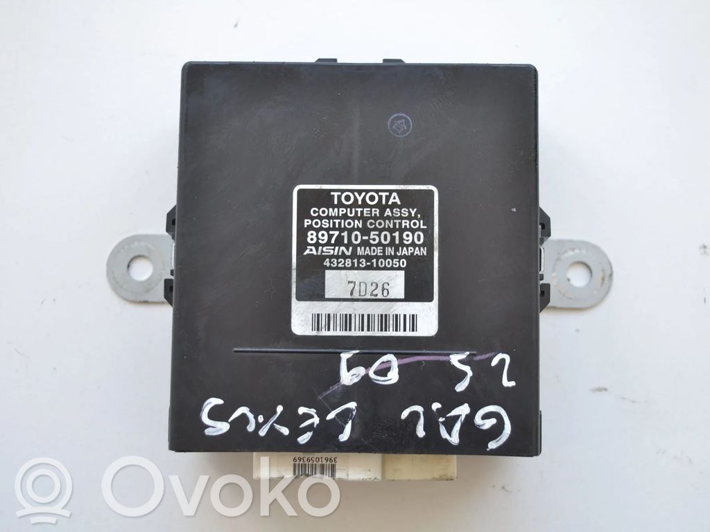 Lexus LS 460 - 600H Autres dispositifs 