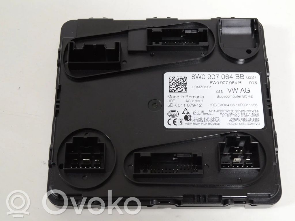 Central body control module   8W0907064BB
