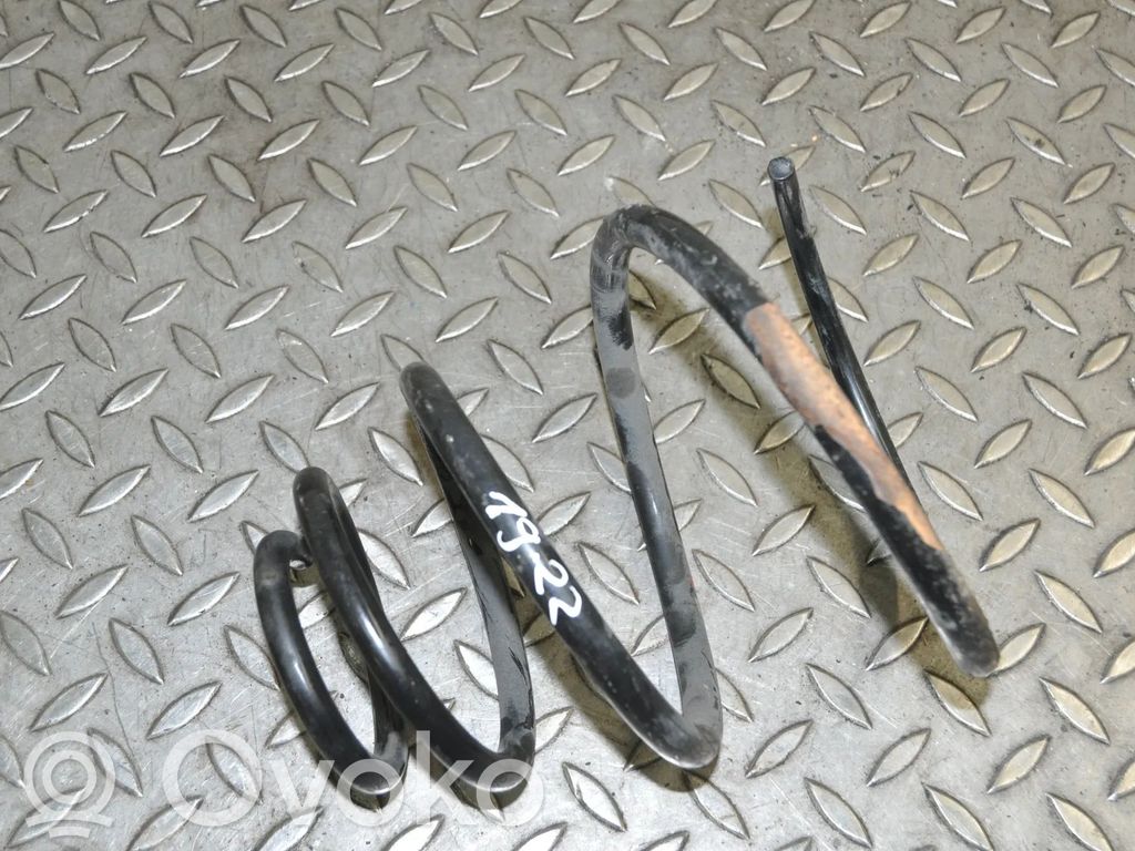Front coil spring