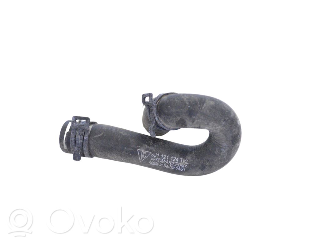 Porsche Taycan 9J1 Engine coolant pipe/hose 