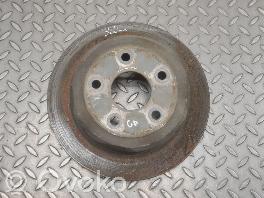 Jeep Wrangler Galinis stabdžių diskas 